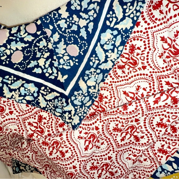 Anthropology Meguro Boho Cotton Slub dorm Twin Duvet cover sold out @ $370 - Picture 8 of 15